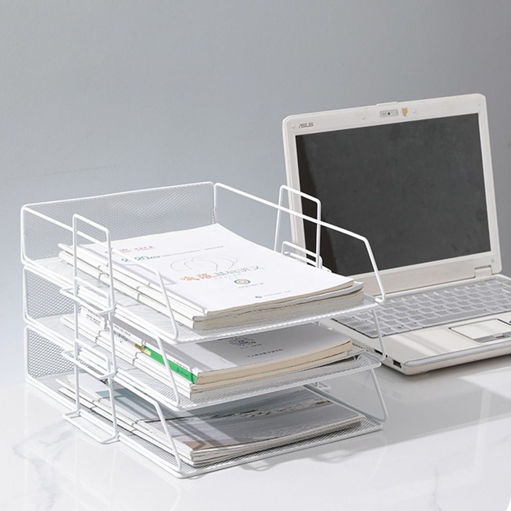 Desktop Filing Tray - Модный настольный органайзер, штабелируемая подставка для