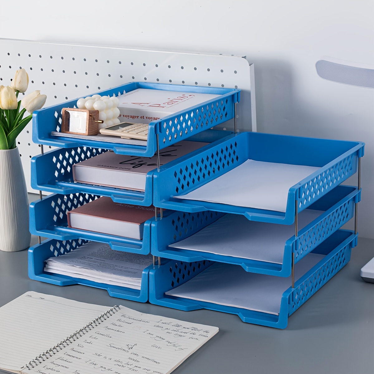 Desktop Filing Tray - Офисная штабелируемая многослойная стойка для файлов,