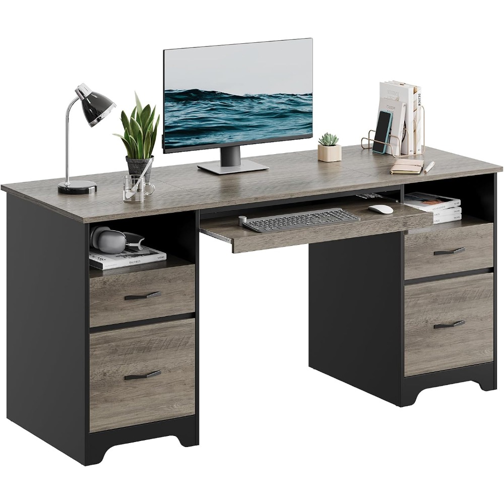 Desktop Filing Tray - Компьютерный стол для офиса 59 дюймов