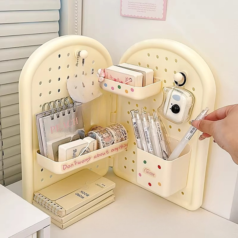 Pegboard Office Organizer - Милый складной угловой органайзер для стола