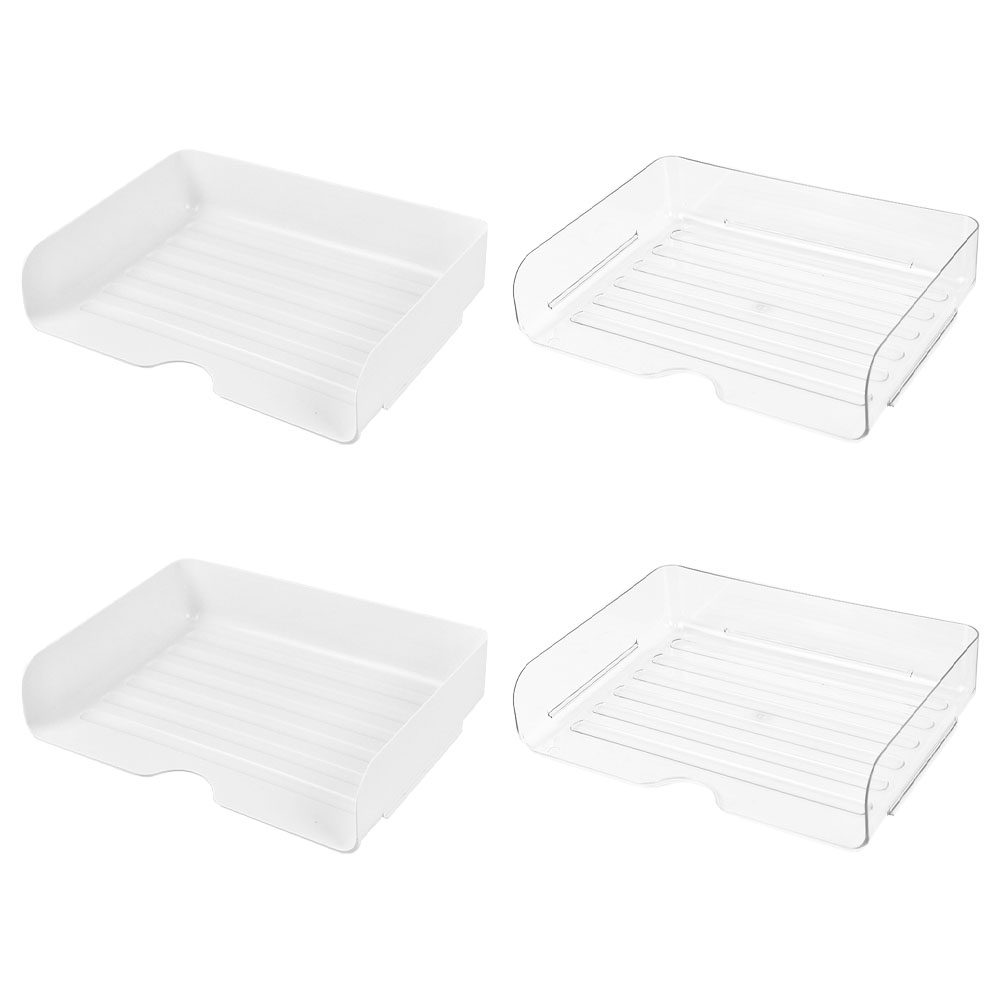4 шт. складных органайзера для – обзор и цена Desktop Filing Tray