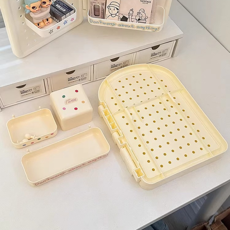 Милый складной угловой органай – обзор и цена Pegboard Office Organizer